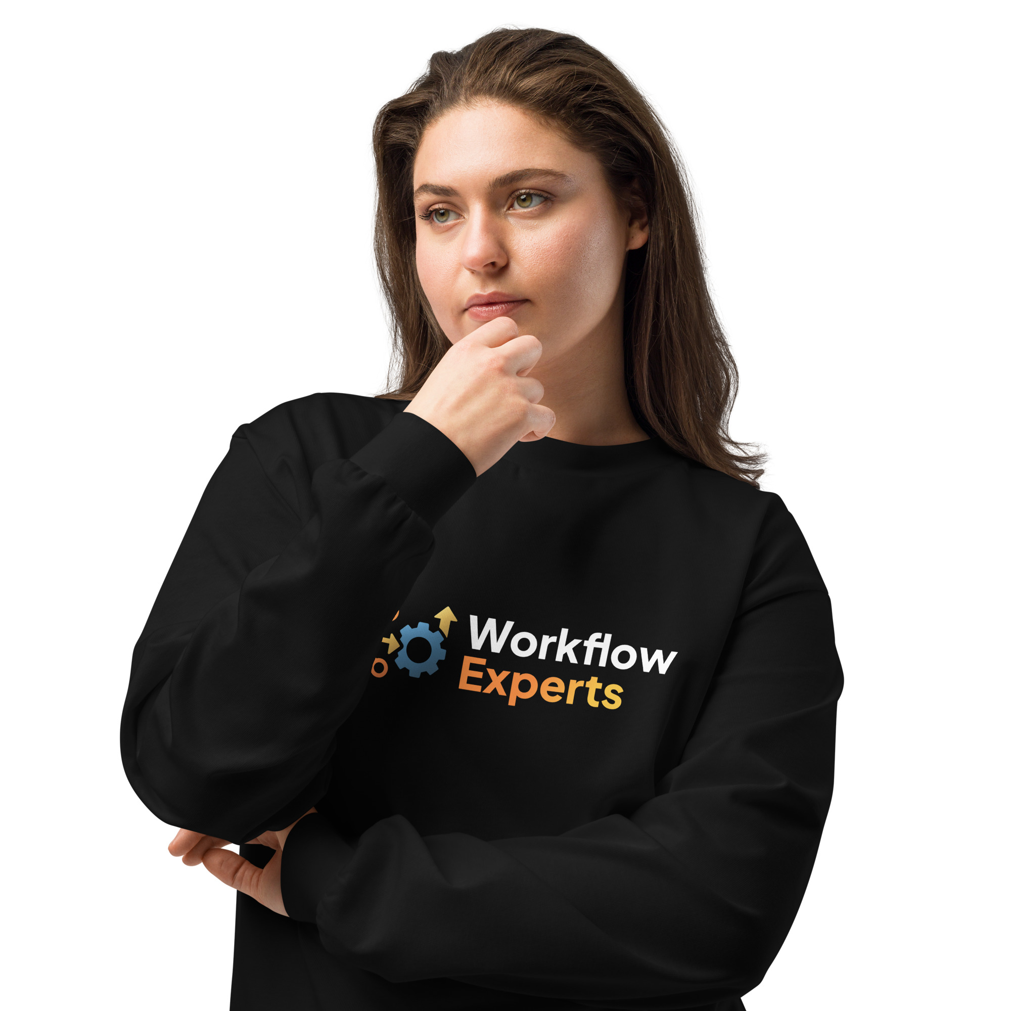 Workflow Experts - Premium heavyweight long sleeve shirt – Image 3
