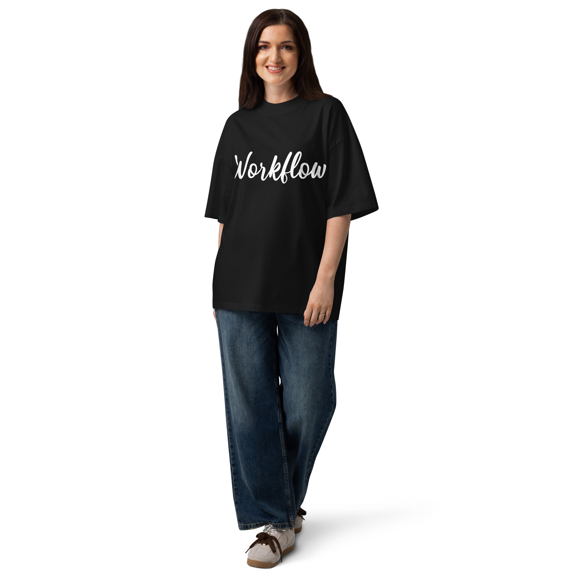 Workflow Unisex oversized t-shirt – Image 2