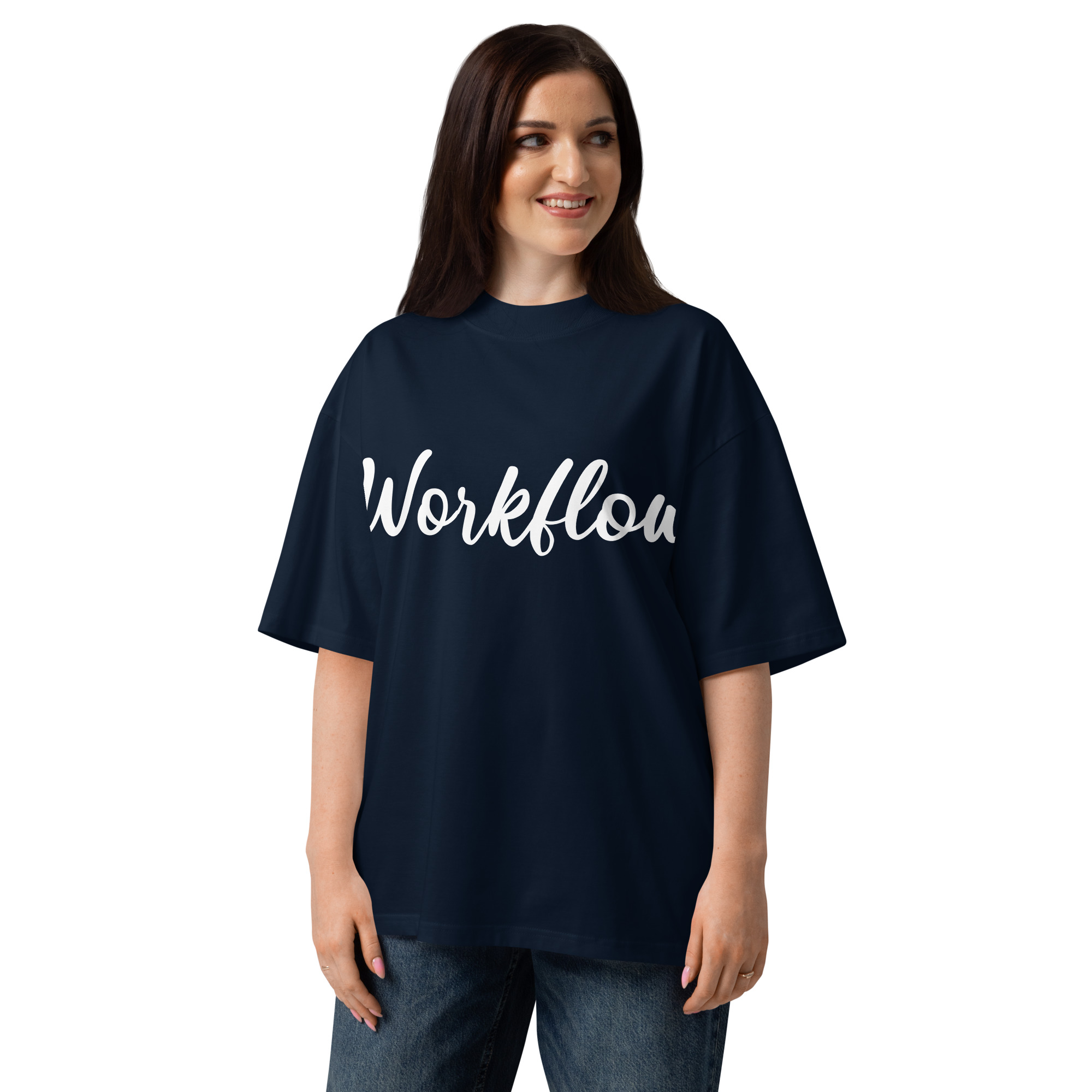 Workflow Unisex oversized t-shirt – Image 4