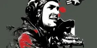 Fight On and Fly – Retro Pilot T-Shirt for Men – Image 2