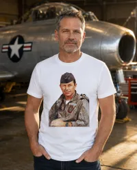 Yeager – Aviation Legend T-Shirt for Men & Women – Image 2