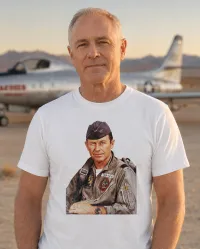 Yeager – Aviation Legend T-Shirt for Men & Women – Image 3