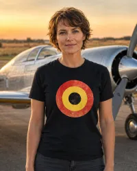 Belgian Roundel – Aviation T-Shirt for Men & Women – Image 2