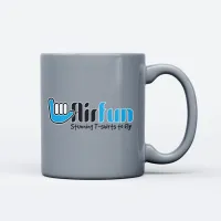 AirFunWare Logo Mug – Fuel Your Passion for Flight – Image 1