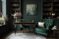 Stock Photo Set - Emerald & Gold Office – Image 8
