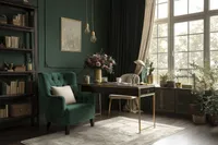 Stock Photo Set - Emerald & Gold Office – Image 2