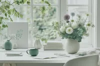 Stock Photo Set - Sage Green Office – Image 6
