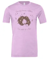 "Serving Mamas & Babies, One Latch at a Time" Logo Tee – Image 5