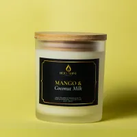 8 Oz Mango & Coconut Milk Luxury Scented Candle – Image 1