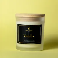 8 Oz Vanilla Luxury Scented Candle – Image 1