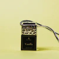 Vanilla Luxury Car Diffuser – Silver