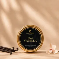 Blush Vanille Luxury Travel Tin Candle – Image 1