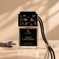 Sacred Lavender Luxury Car Diffuser – Black