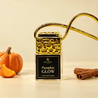 Pumpkin Glow Luxury Car Diffuser – Gold