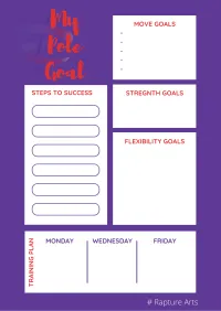 Training Planner – Pole Goal Planner