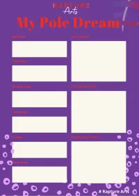 Training Planner – Weekly Planner 2