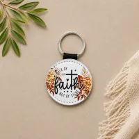 Walk By Faith - Sublimation Keychain – Image 2