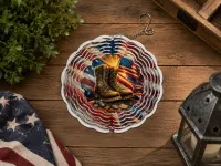 Freedom & Honor Wind Spinner – Image 2