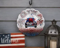 Patriotic Gnome Wind Spinner – Image 2