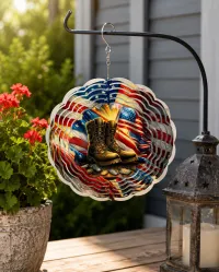 Freedom & Honor Wind Spinner – Image 1