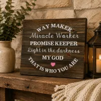 Way Maker Sign – Image 3