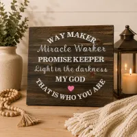 Way Maker Sign – Image 1
