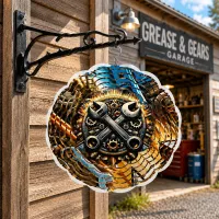 Grease & Gears Wind Spinner – Image 1
