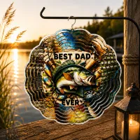 Best Dad Ever Wind Spinner – Image 1