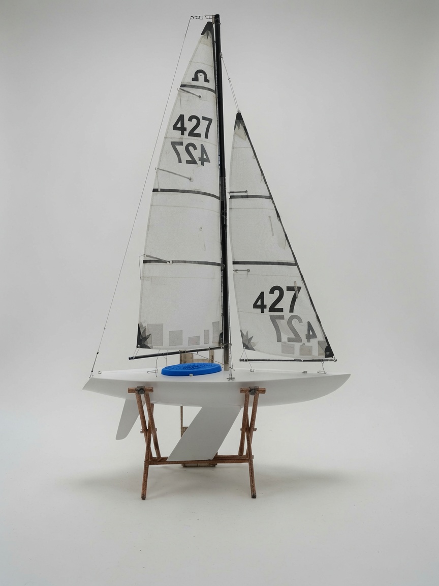 Soling 1M – Tier 3 Prepped Pro Kit (Painted) – Blue (White Hull)