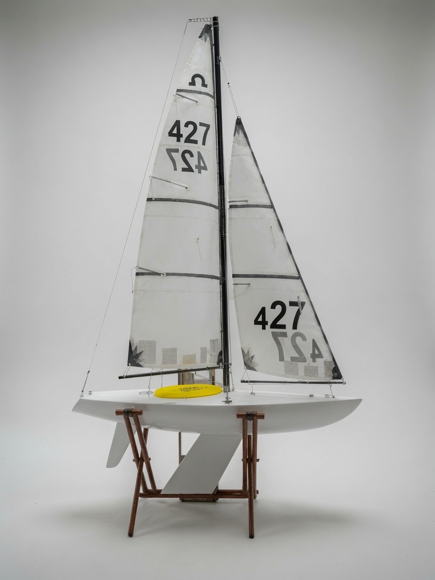 Soling 1M – Tier 3 Prepped Pro Kit (Painted) – Yellow (White Hull)