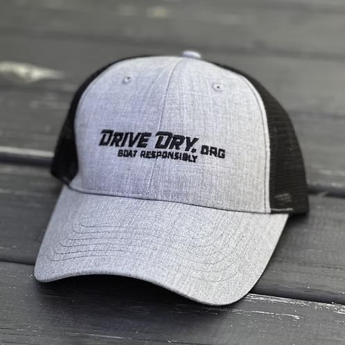 Drive Dry Trucker Hat (Grey/Black) – Image 2