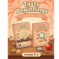 TASTY BEGINNINGS™ K-2 HOMESCHOOL BUNDLE – K