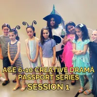 Age 6-10 Creative Drama Passport Series: Tue 3:30-4:15pm - Session 1 – Image 1