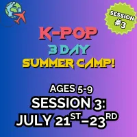 K-Pop 3 Day Camp: S3: July 21–23 | Tue–Thur, 9:00–10:45 am – Image 1