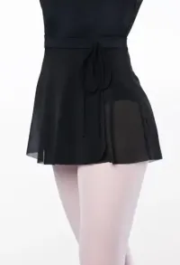 Ballet Wrap Skirt - Black – Image 1