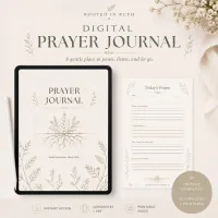 Rooted in Prayer: Digital Prayer Journal – Image 1