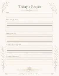 Rooted in Prayer: Digital Prayer Journal – Image 3