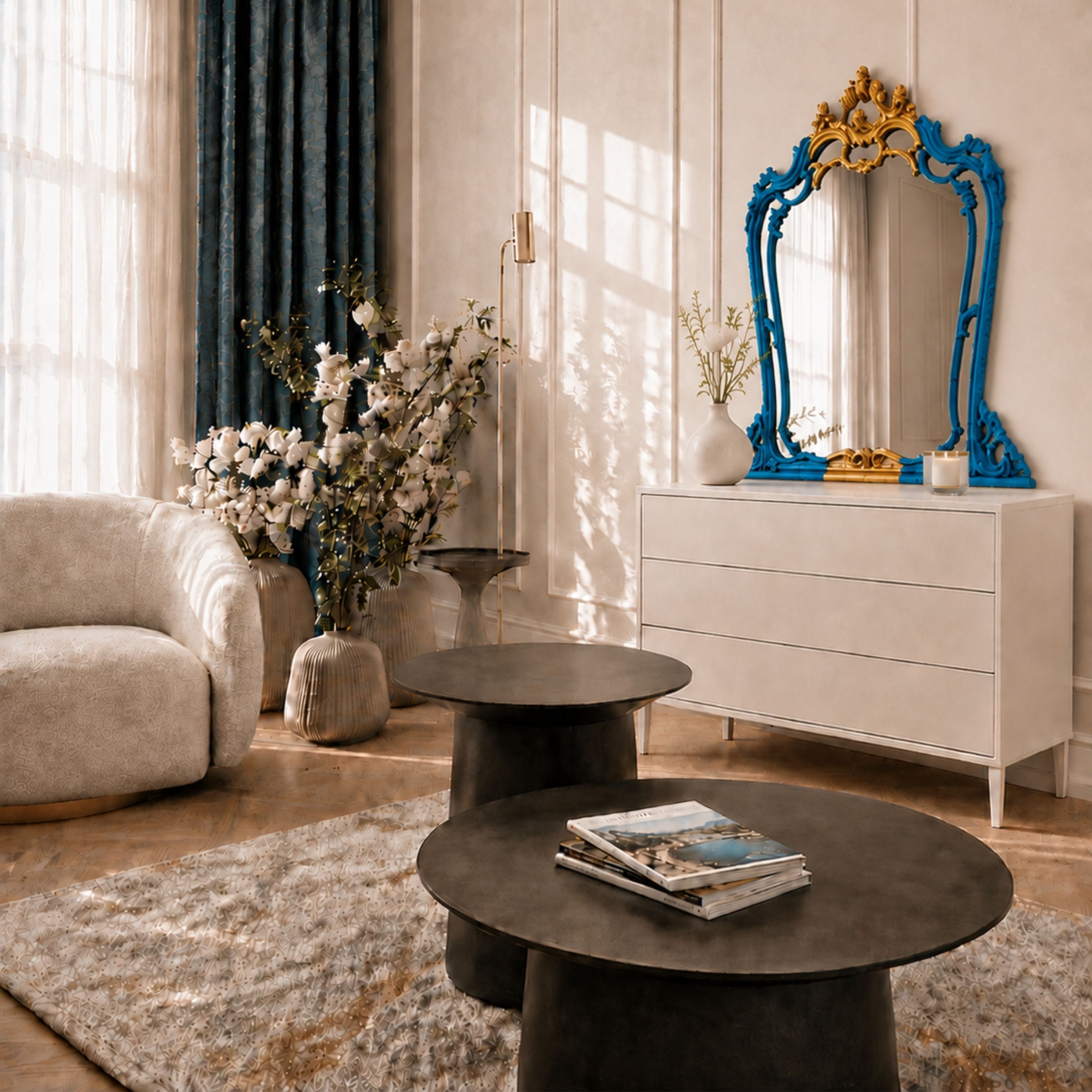 Specchio "Blu Riad" – Immagine 7