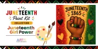 Juneteenth Girl Power Paint Kit – Image 2