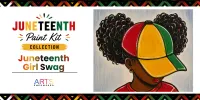 Juneteenth Girl Paint Kit – Image 2