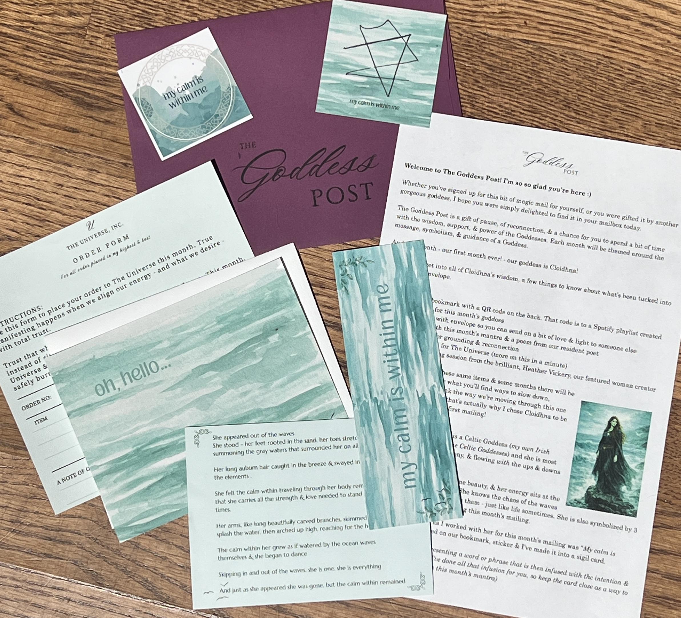 July Bundle - Goddess Post  – Image 2