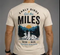 T-Shirt | Early Birds Get The Miles – Image 6