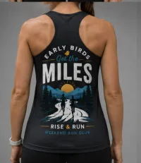Tank Top | Early Birds Get The Miles – Image 4