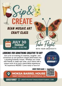 Butterfly Mosaic Craft Workshop | July 30, 2026 – Image 2