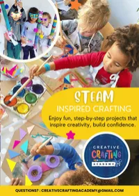 STEAM-based KIDS Creative Crafting Art Classes  – Image 2