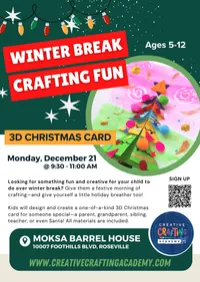 DIY Winter Break 3D Christmas Card Workshop – Image 2