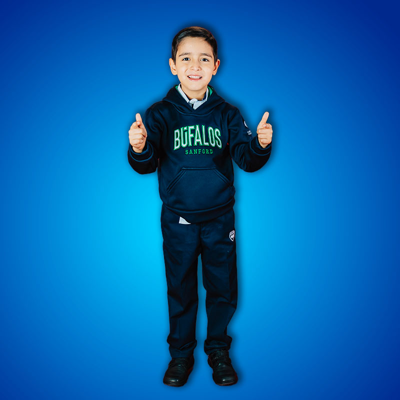 Hoodie Escolar Sanford – Imagen 1