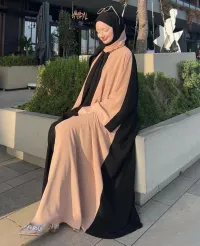Double Shade Abaya with Stoller – Image 2