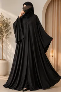 Black - Umbrella style abaya – Image 1