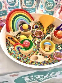 Rainbow Sprinkles Sensory Mix – Image 4